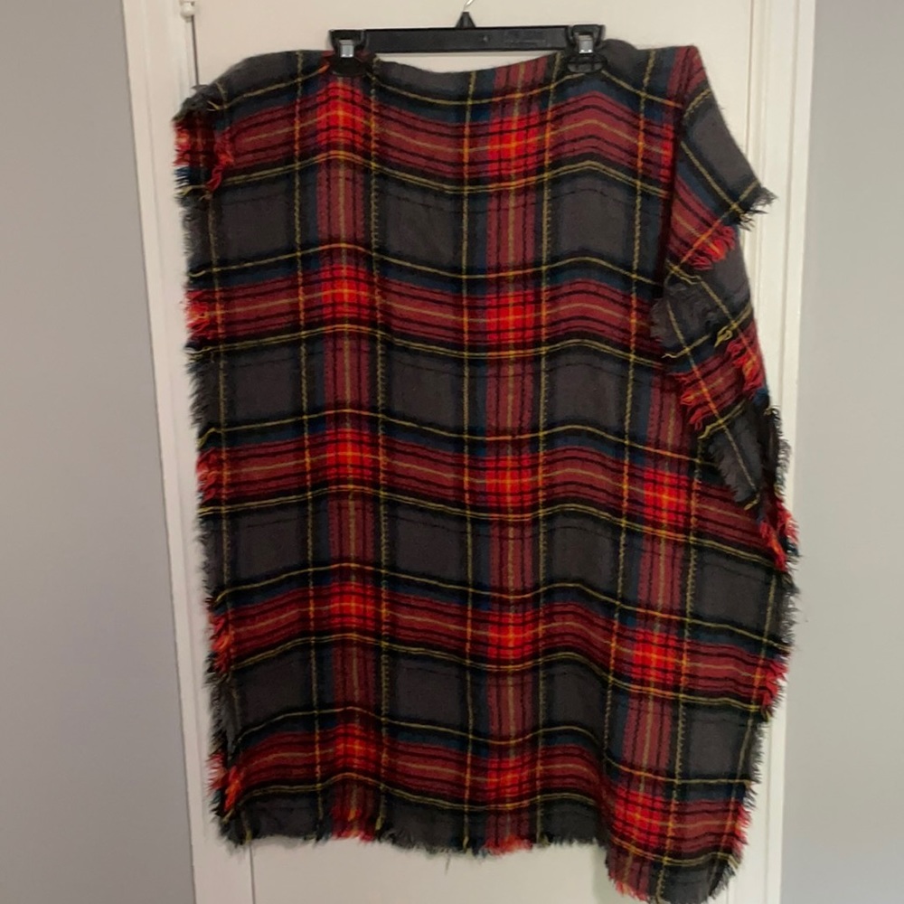 Plaid scarf